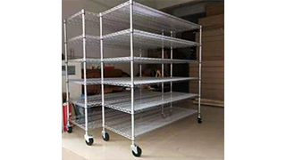 多功能線網貨架：工廠物料存儲的理想之選