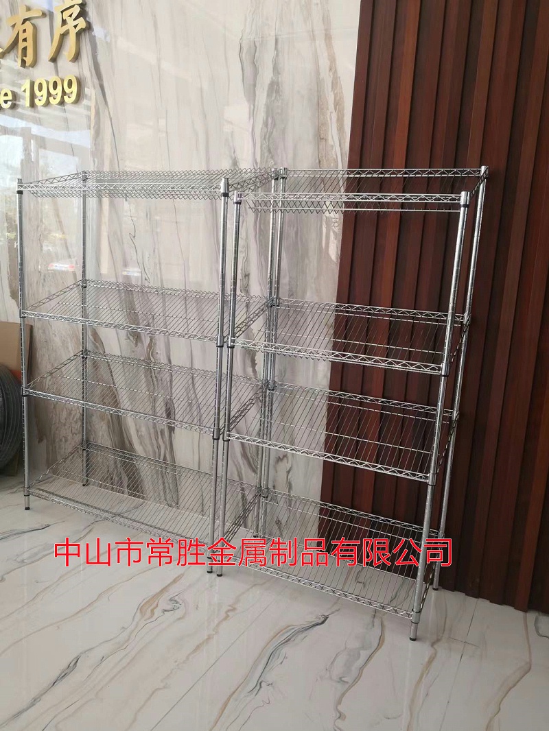 最新研發四層斜式展示商用貨架 (3)