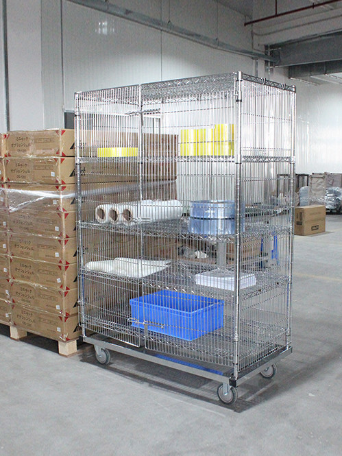 商業用金屬圍網圍籠車