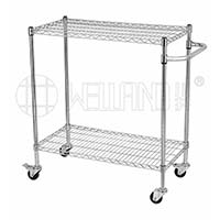 雙層防靜電周轉物料推車_可調小推車_廠家批發報價