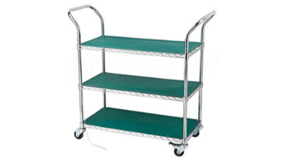 為什么選擇川井牌防靜電線網手推車?