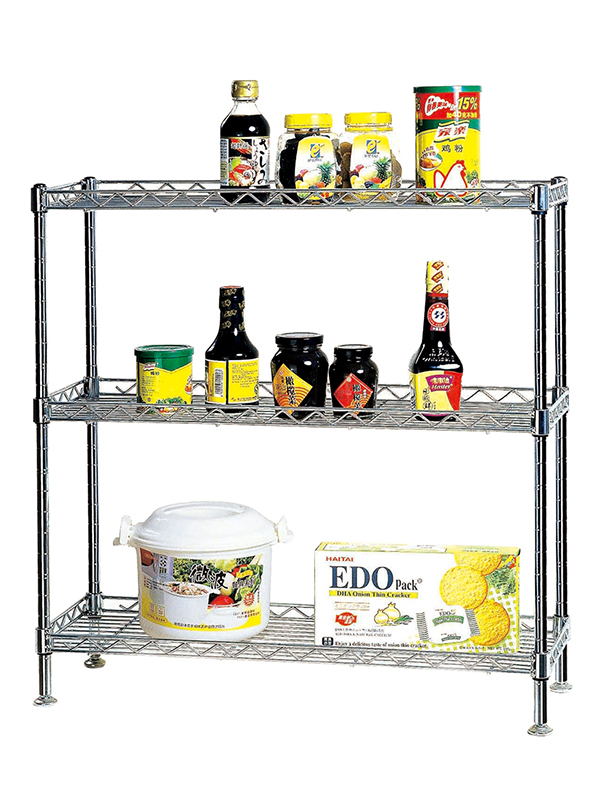 出口品質(zhì)家用多功能置物架_金屬電鍍層架