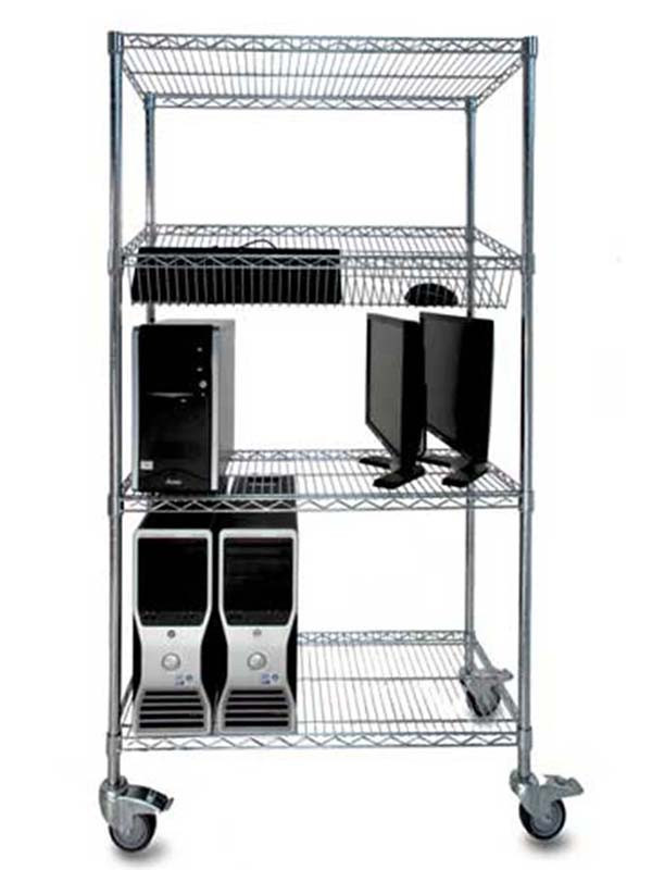 倉儲防靜電線網層架