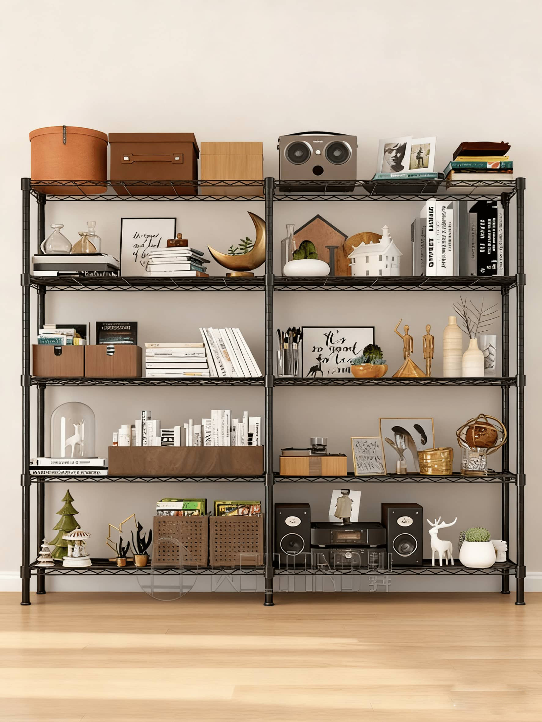 兩列聯排置物架 兩列聯排置物架