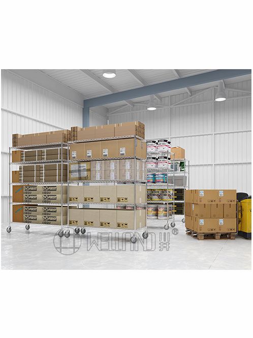 電鍍鉻餐飲酒店后廚貨架