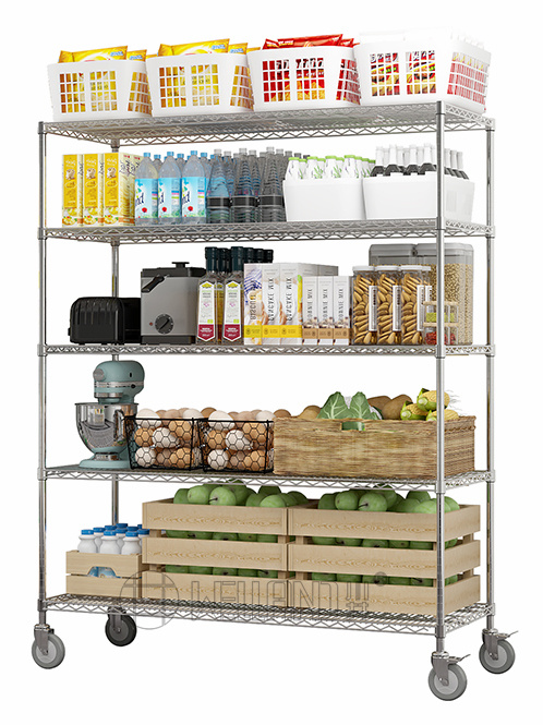 電鍍鉻餐飲酒店后廚貨架