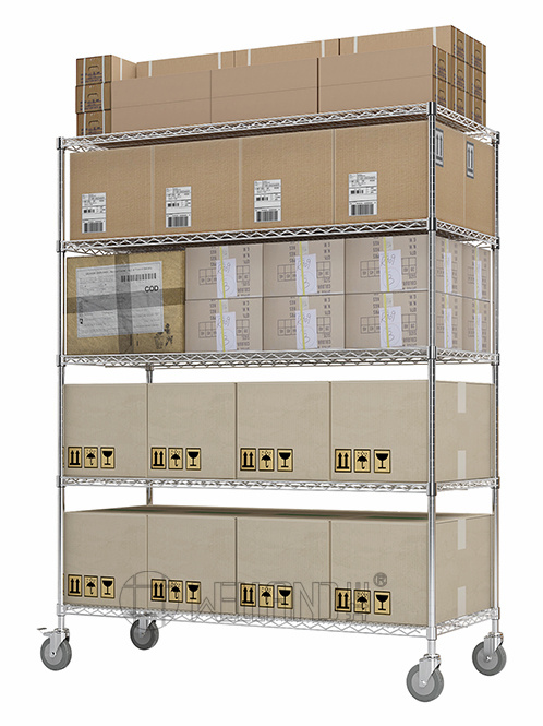 電鍍鉻餐飲酒店后廚貨架