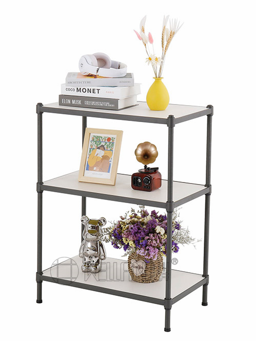 三層 半光黑竹纖板層架