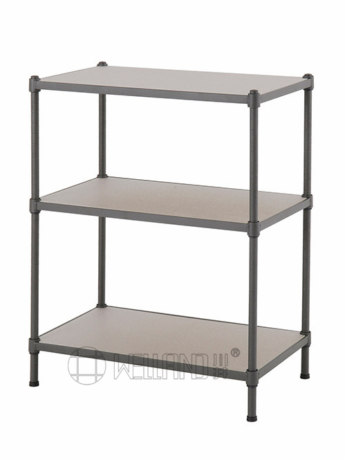 三層 半光黑竹纖板層架