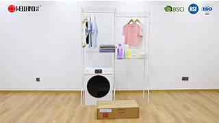 川井牌多層洗衣機架置物架：家居空間魔術師，電商爆款來襲!_副本