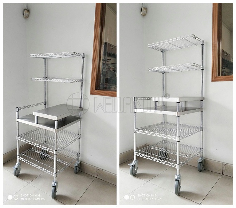 中山工廠 新研發商用廚房不銹鋼推車 分享-川井