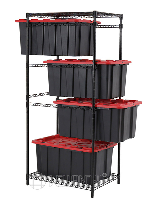 五層可拆卸儲物箱收納架