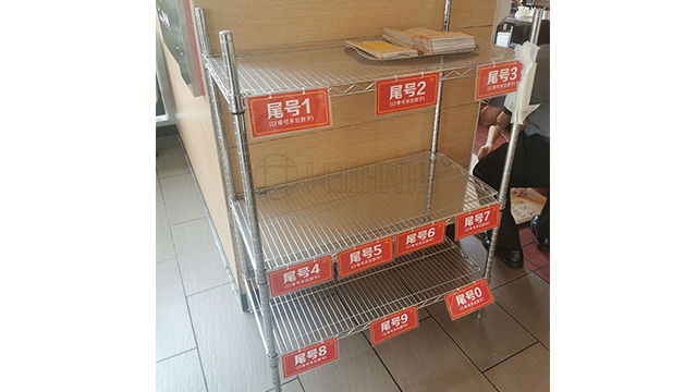 連鎖餐飲店打包架快餐店門(mén)面打包架外賣打包架