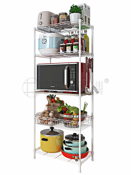 廚房落地廚具廚房用品收納架 廚房落地廚具廚房用品收納架