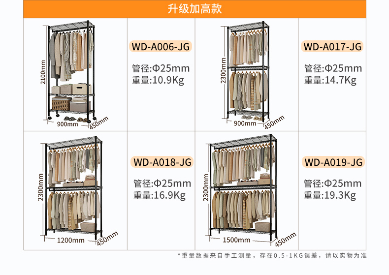 川井布衣柜新款已上線，半開(kāi)放窗簾式牛津布罩衣櫥 (3)