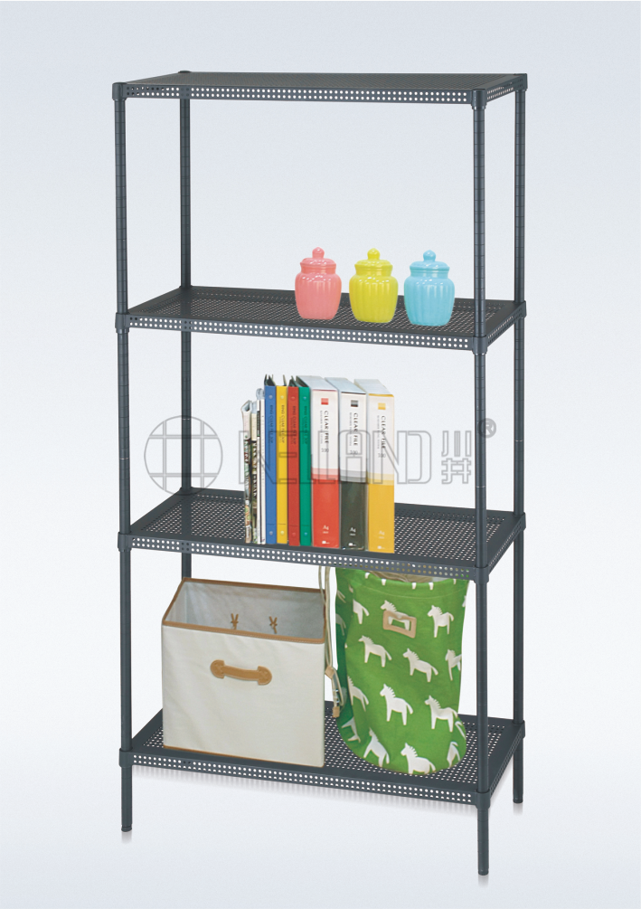 新款熱銷川井商用鐵片線網層架分享-川井 (2)