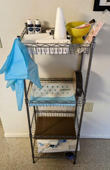 四層迷你網籃浴室收納架成功案例分享