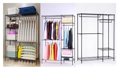 跨境電商爆款金屬簡易衣櫥分享