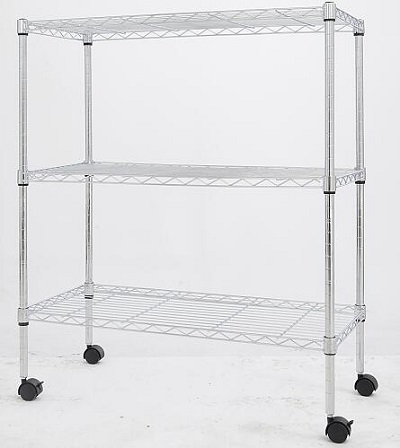 線網置物架表面電鍍鉻與電鍍鋅處理-川井