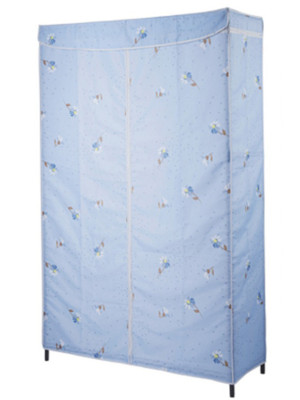 時尚雙人精品布衣柜衣櫥定制組合掛衣架批發