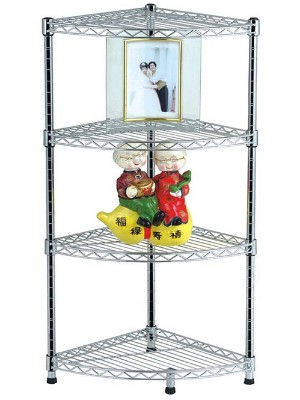 家用省空間三角架_中號角落架_多功能收納置物架