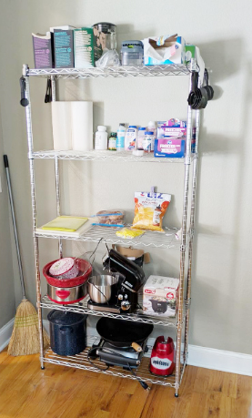 五層電鍍多功能家用儲(chǔ)物架成功案例分享