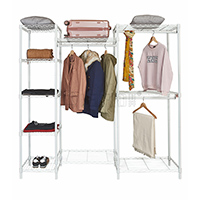 大尺寸組合珍珠白雙人實(shí)用大衣櫥 (2)