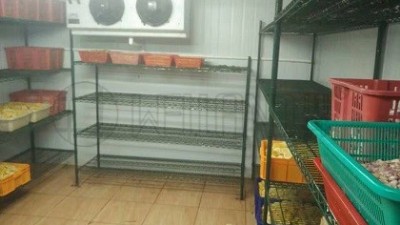 冷庫儲物架冷凍柜線網(wǎng)貨架方案