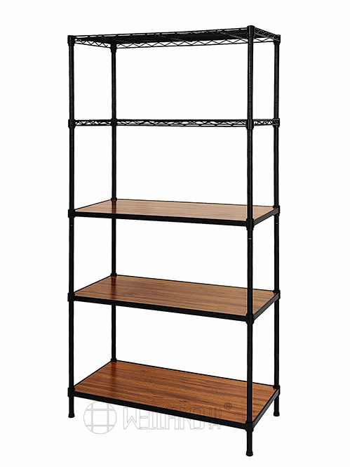 五層竹纖板層架子 五層竹纖板層架子