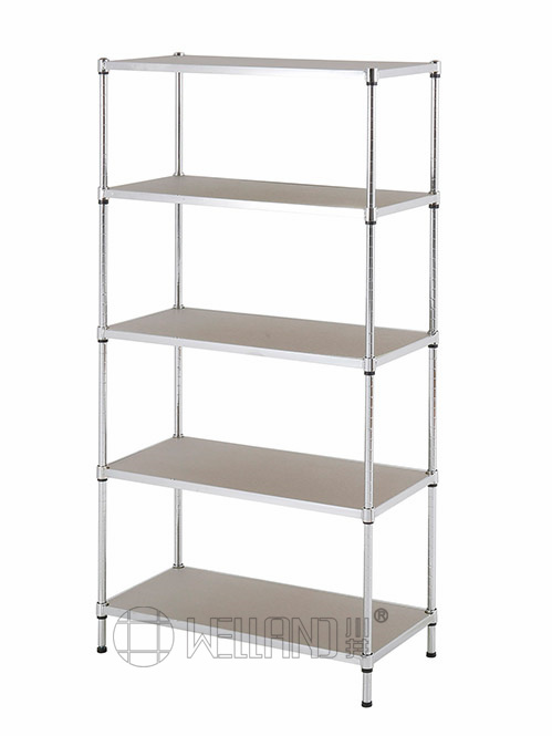 五層竹纖板層架