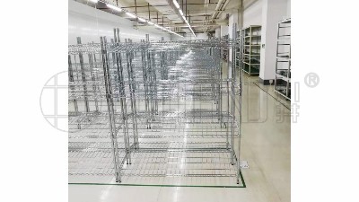 金屬線網置物架組成配件有哪些？