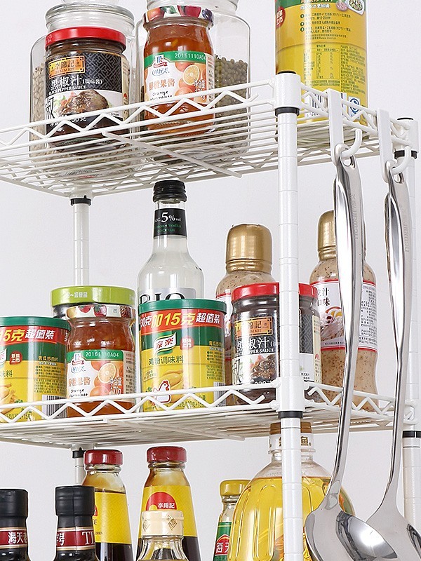 三層廚房調味品置物架