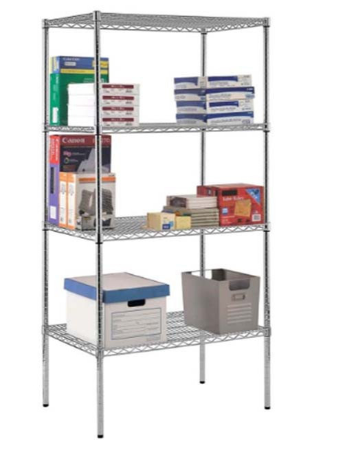 車間辦公室文件收納線網貨架
