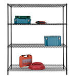 美國NSF認證四層線網置物架_工具雜物置物架_層距可調貨架-川井