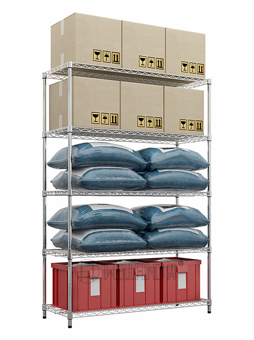 重型多層碳鋼倉(cāng)儲(chǔ)貨架