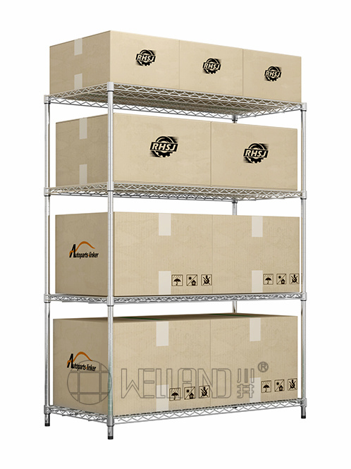 倉(cāng)儲(chǔ)金屬線網(wǎng)貨架