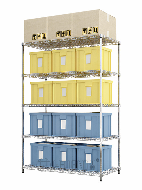 倉(cāng)儲(chǔ)金屬線網(wǎng)貨架