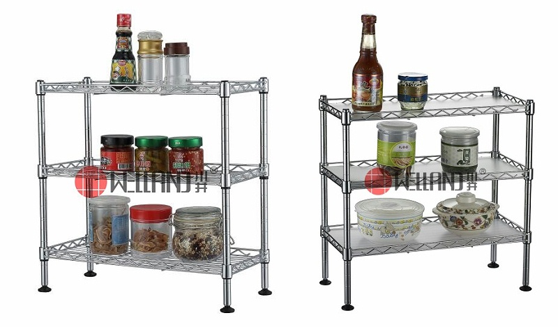 經濟實用簡易三層迷你廚房架簡介-中山常勝-川井置物架收納架貨架